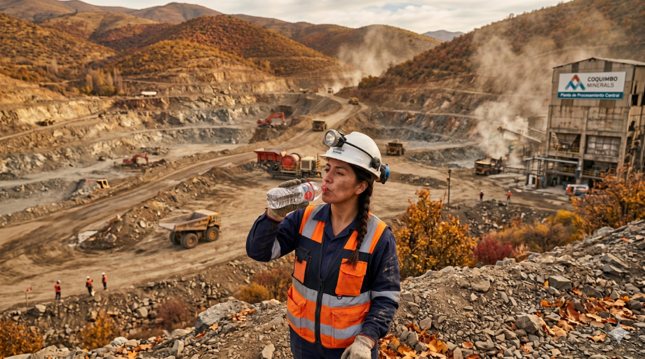 La importancia de la hidratación en faenas mineras durante otoño junto a Rio Cristal Agua BBdos