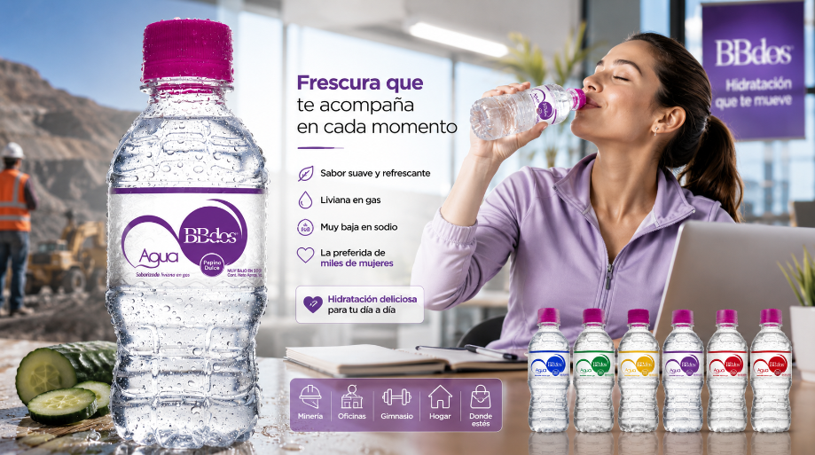 Agua BBdos Pepino Dulce: el sabor refrescante que conquista a nuestros clientes.